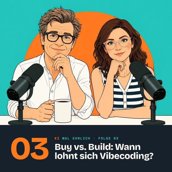 Folgencover 03: Buy vs. Build – Wann lohnt sich Vibecoding?